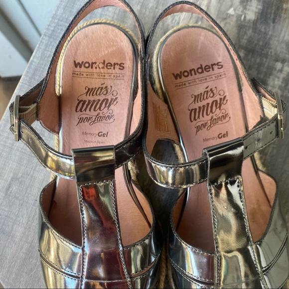 Wonders Spain Memory Gel Espadrilles - Picture 7 of 8